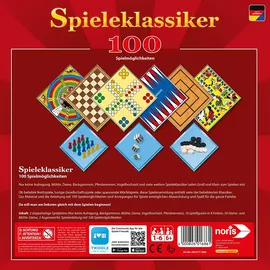 NORIS Spieleklassiker 100 Spielmöglichkeiten