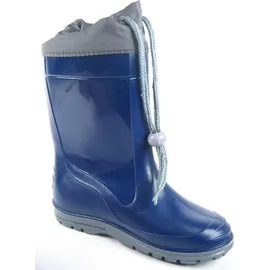 Beck Jungen Ritter Gummistiefel, blau, 24 EU
