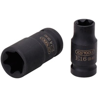KS Tools 1/2" Torx-E-Kraft-Stecknuss, kurz, E8