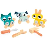 Janod Brico"Kids DIY-Set 53 Teile Haustier'