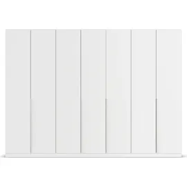 otto home Drehtürenschrank OTTO HOME "Kleiderschrank Schrank Garderobe AGORDO TOPSELLER Schlafzimmer", weiß (alpinweiß), B:315cm H:229cm T:54cm, Holzwerkstoff, Schränke, Drehtürenschrank, durchdachte Innenausstattung, in 7 Breiten und 2 Höhen MADE IN GERMANY,