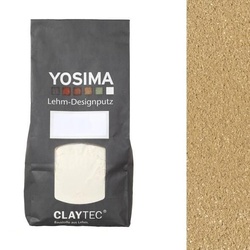 CLAYTEC YOSIMA Lehm-Designputz GRGE 4.0 - 2 kg Beutel