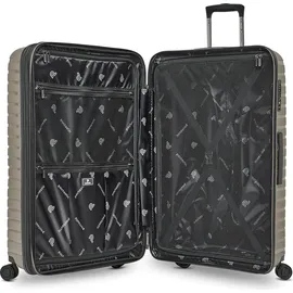 pactastic Collection 04 Trolley L 4-Rollen Cabin 75 cm / 110 l beige/braun
