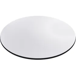 Bistro HPL Tischplatte | Weiß | Ø 70 cm | Gastro HPL Tischplatte