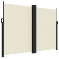 vidaXL Seitenmarkise 180 x 600 cm Beige Polyester