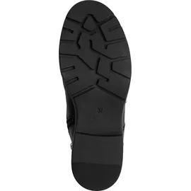 Marco Tozzi Damen Stiefeletten zum Schnüren Rund mit Reißverschluss, Schwarz (Black), 39 EU