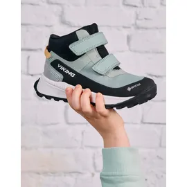 Viking Expower Mid GTX 2V Kinder Sneaker, green 33,