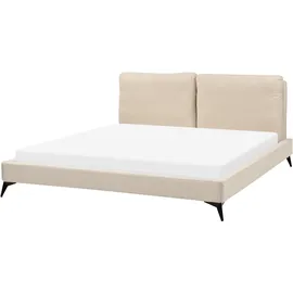 Beliani Melle 180 x 200 cm Beige