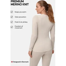 Danish Endurance Baselayer-Set Merino Baselayer in grau S