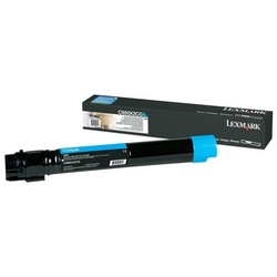 Lexmark Tonerpatrone C950X2CG Toner cyan