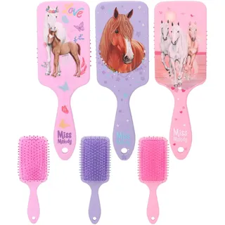 DEPESCHE Haarbürste Kinderbürste Miss Melody Haarbürste Rubber Finish