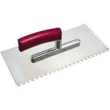 Kaufmann Glättekelle gezahnt, / blank - 8
