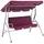 Juskys Cecina rot 3-Sitzer
