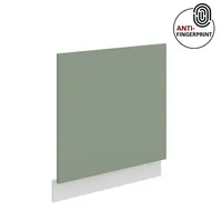 Küchen-Preisbombe Frontblende für integrierten Geschirrspüler 60 cm ARIA Aquamarin + Weiss matt