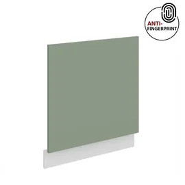 Küchen-Preisbombe Frontblende für integrierten Geschirrspüler 60 cm ARIA Aquamarin + Weiss matt