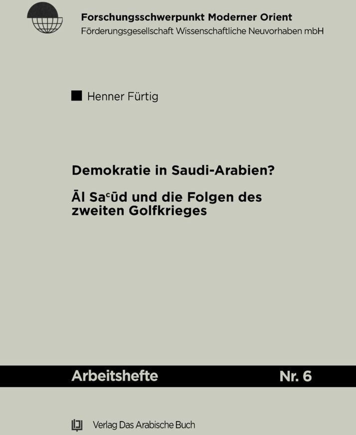 Demokratie In Saudi Arabien? - Henner Fürtig  Kartoniert (TB)