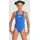 Arena Team Badeanzug Mädchen Swim-Tech Einfarbig - Royal-white - 128