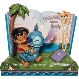 Lilo & Stitch Disney Traditions Stitch Story Book Figurine