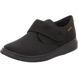 Fischer Schuhe Unisex-Klett-Hausschuh für Herren, schwarz, Größe 47 EU