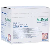 Maimed Mullkompressen 5x5cm 12-fach steril