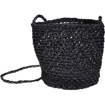 URBAN CLASSICS Mini Nature Bast Crossbody Bag - Schwarz - ONE SIZE