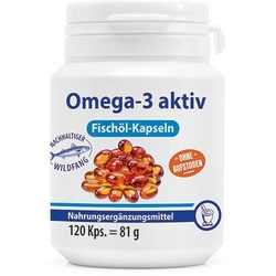 Omega-3 Aktiv Fischöl Kapseln 120 ST