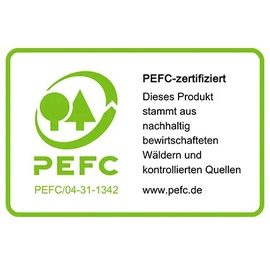 oecolife Toilettenpapier Box UNGEBLEICHT, 3-lagig, 27 Rollen