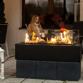 Kratki Terrassenheizer Patio Horizontal manuelle Steuerung 17,5kW Propan