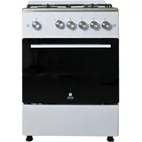 GASLINE Gas-Standherd Gasbackofen mit Thermostat, Grill Umluft Erdgas LPG