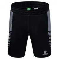 Erima Six Wings Worker Shorts schwarz/slate grey XL
