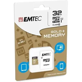 Emtec microSD Class 10 Classic + SD-Adapter 32 GB