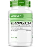 180 - 540 Tabletten Vitamin D3 5000 I.E. + Vitamin K2 100 mcg  MK7 Menachinon-7