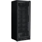 METRO Professional Getränkekühlschrank GSC4280B, Metall / Glas, 59.5 x 54.5 x 159 cm, 280 L, belüftete Kühlung, 210 W, mit Schloss, schwarz