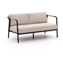 Apple Bee Elle Loungesofa 2-Sitzer grau/schwarz