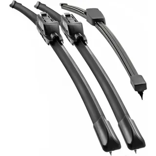 Trades Best Front- und Heckscheibenwischer Set für Touran | 2003-2010 - Gegenläufig