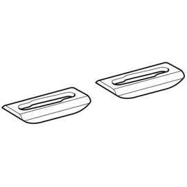 Geberit Set Kippdübel mit Unterlegscheibe 244133001 Kunststoff