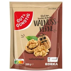 Gut und Günstig Walnusskerne naturbelassen 200g