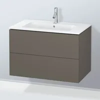 Duravit L-Cube Waschtischunterschrank, 2 Auszüge, LC624109090,
