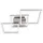 Briloner LED Deckenleuchte 76,3 cm aluminium-chrom