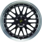 Keskin Tuning Keskin Kt22 Black Lip Polish 8x18 ET 30 5/100 Alufelge Schwarz