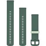 Garmin Ersatzarmband (20 mm, Silikon), Uhrenarmband, grün