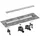 Hansgrohe RainDrain Go Komplettset Duschrinne 500 rückseitig befliesbar für Standard-/flache Installation, 56270800 rücks.beflies.Stand./flache Instal.BST
