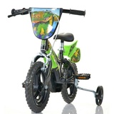 DINO BIKES Carrefour 904809 Fahrrad 30,5 cm 12 Zoll Kinderfahrrad Dinosaurier
