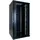 DSIT 32HE 19” Serverschrank mit Glastür (BxTxH) 800 x 800 x 1600mm - Schwarz - Traglast 800 kg