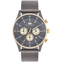 Rhodenwald & Söhne Chronograph Goodwill in Gelbgold/Anthrazit Edelstahl in Anthrazit Herrenuhren   Herren