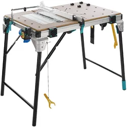wolfcraft Maschinentisch MASTER cut 2600, Stichsägetisch, Gehrungssägetisch & Arbeitsstation