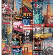 d-c-fix Möbel-Klebefolie Manhattan 67,5 cm x 200 cm
