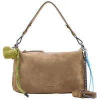 FredsBruder Beautiful Mess Schultertasche Leder Beige