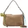 FredsBruder Beautiful Mess Schultertasche Leder Beige