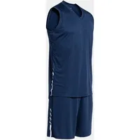 Joma Olimpiada Basketballtrikot + Shorts Set Kinder 331 - marineblau 152